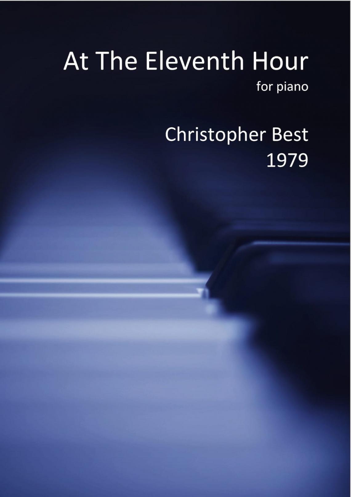 At The Eleventh Hour (for piano)